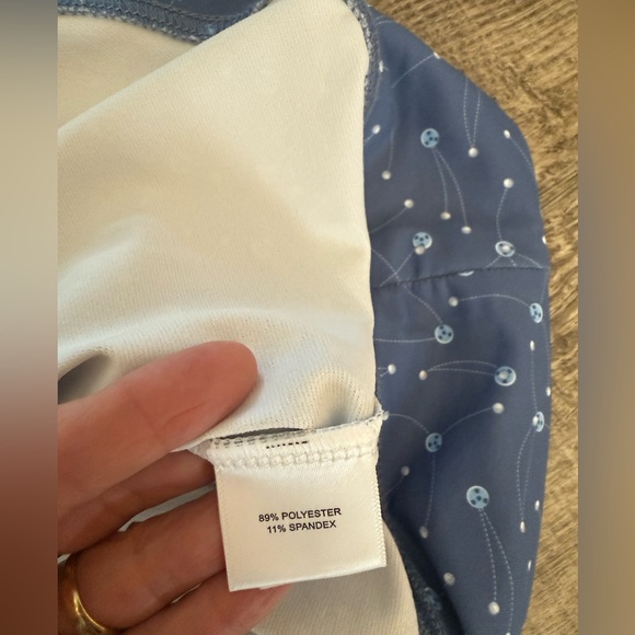 Peter Millar Storm Birdie Sweatshirt Medium Blue - Picture 8 of 11